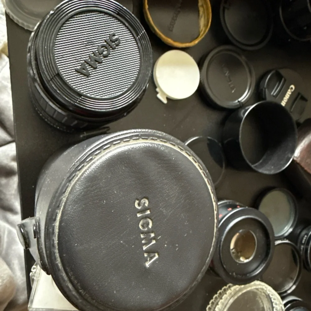 Sigma Beauty Black Camera Lens with Case